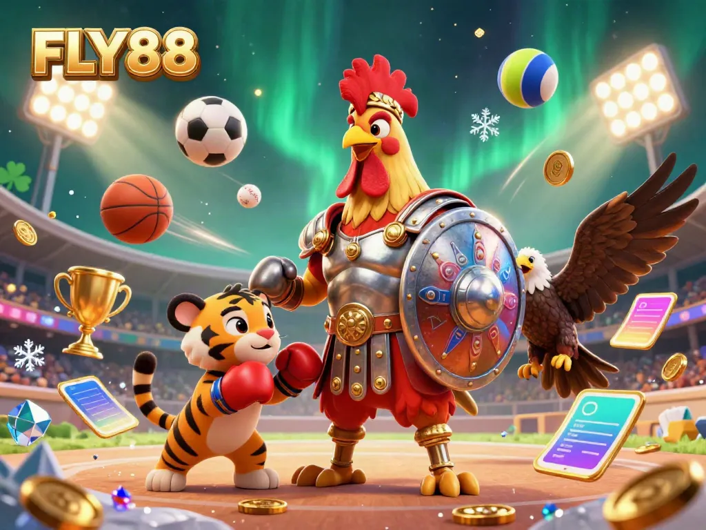 Engage with FLY88's vibrant casino action featuring dynamic sports betting elements.