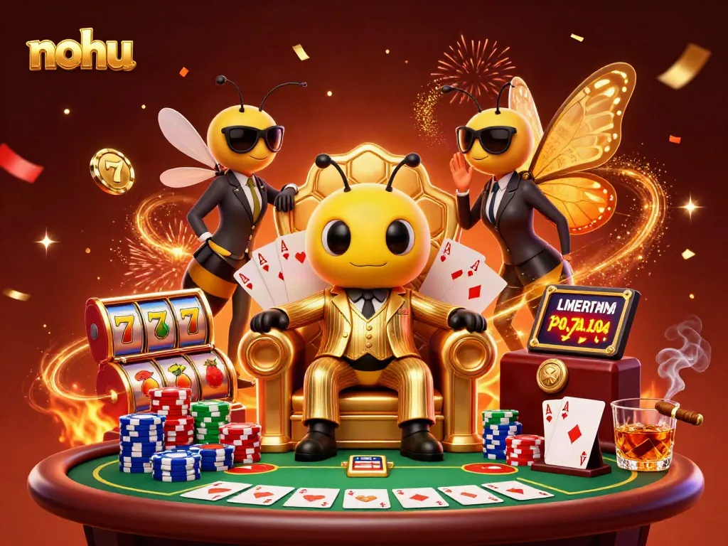 Unleash the excitement at NOHU with lavish slot machines and a vibrant atmosphere.