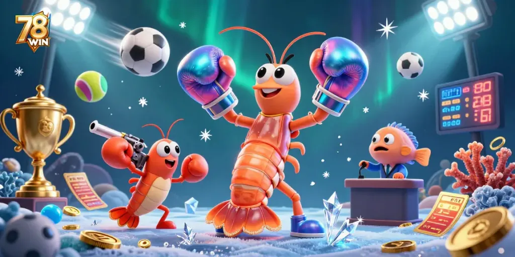 Engage with thrilling gameplay at 78WIN, featuring vibrant 3D action and lively gaming elements.