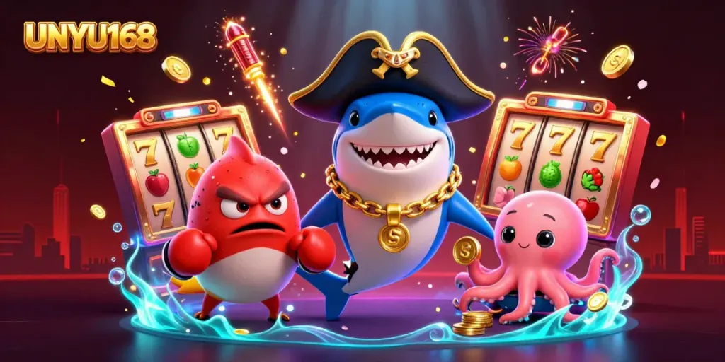 Raih kemenangan di UNYU168 dengan berbagai permainan slot menarik yang menampilkan karakter animasi lucu.