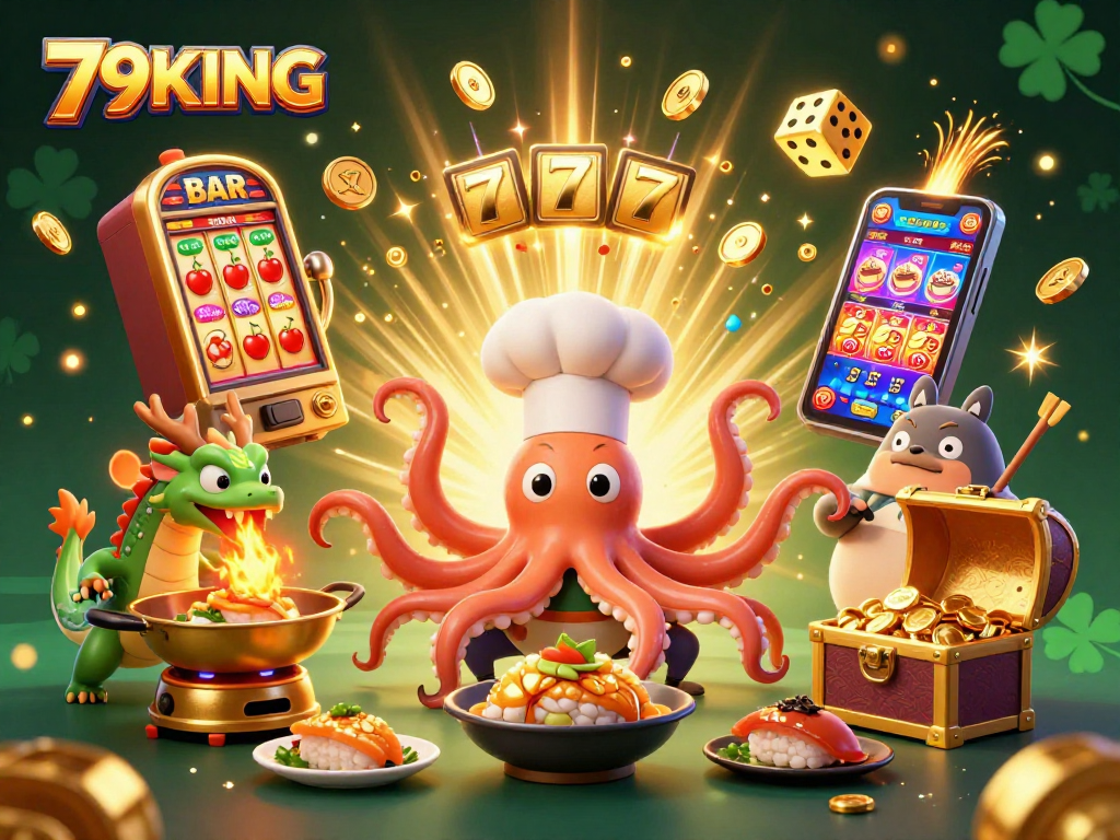 Experience thrilling wins at 79KING Casino with vibrant 3D characters and dynamic gaming action