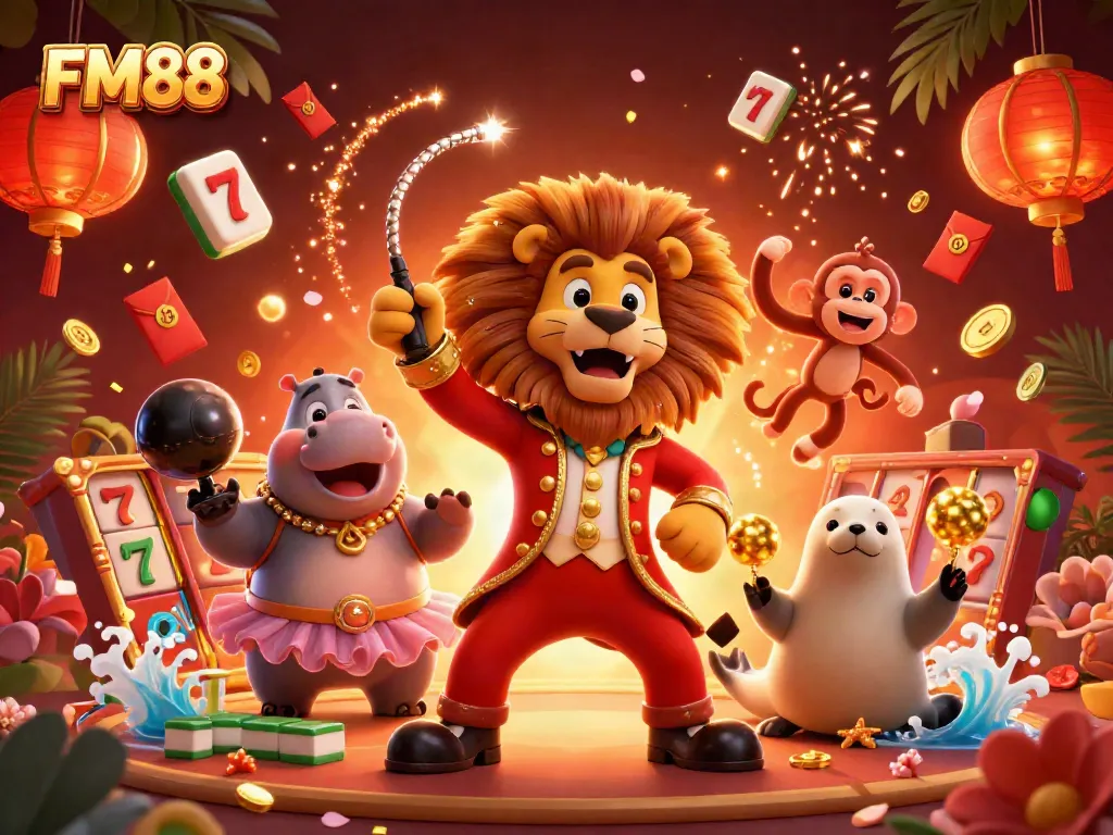 Experience thrilling slots with FM88 as you spin the reels for big wins!
