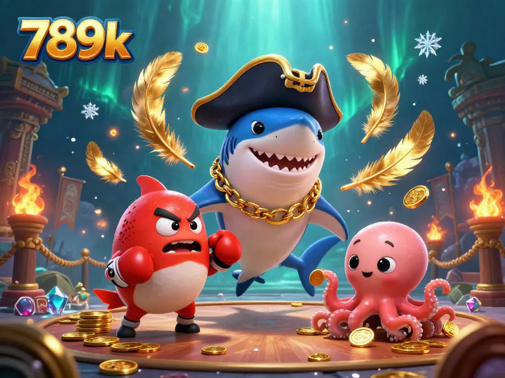 Engage with 789k through this vibrant casino-themed illustration showcasing dynamic characters and gaming elements.