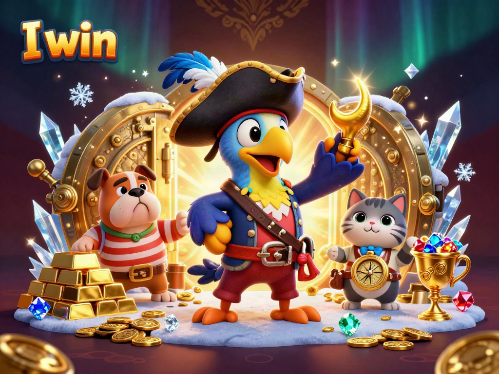 Join the excitement as I win in a vibrant pirate-themed casino scene filled with treasures and adventure!