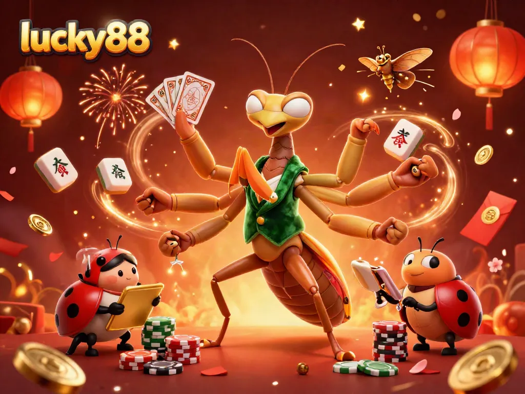 Experience the excitement of lucky88 in a vibrant casino atmosphere with dynamic winnings and engaging characters.