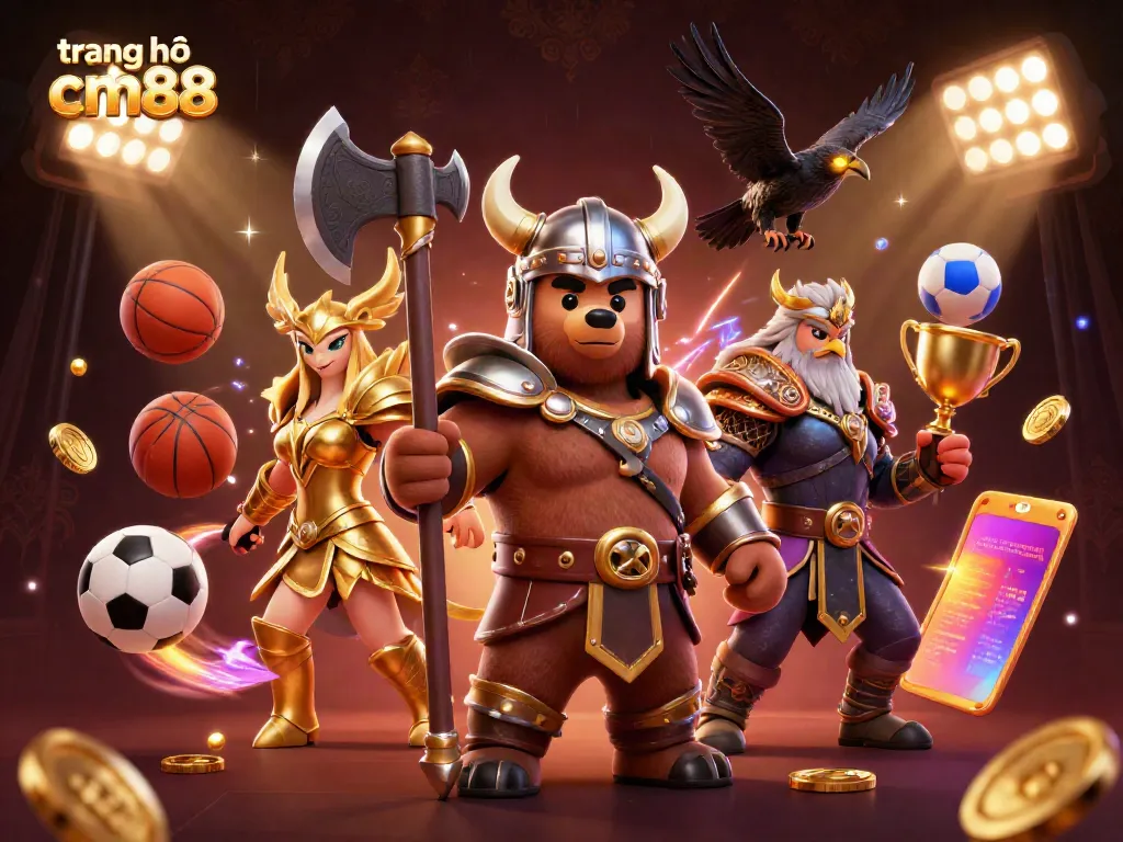Engage in thrilling wins with the vibrant world of trang chủ cm88 featuring dynamic characters and gambling elements.