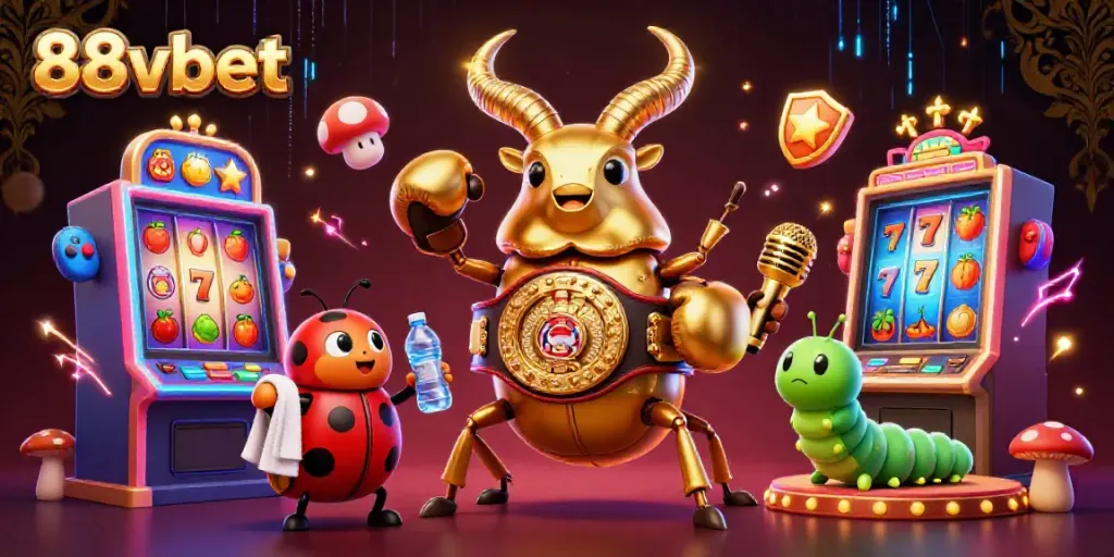 Engage with unique gaming experiences at 88vbet featuring vibrant characters and casino-themed gameplay.