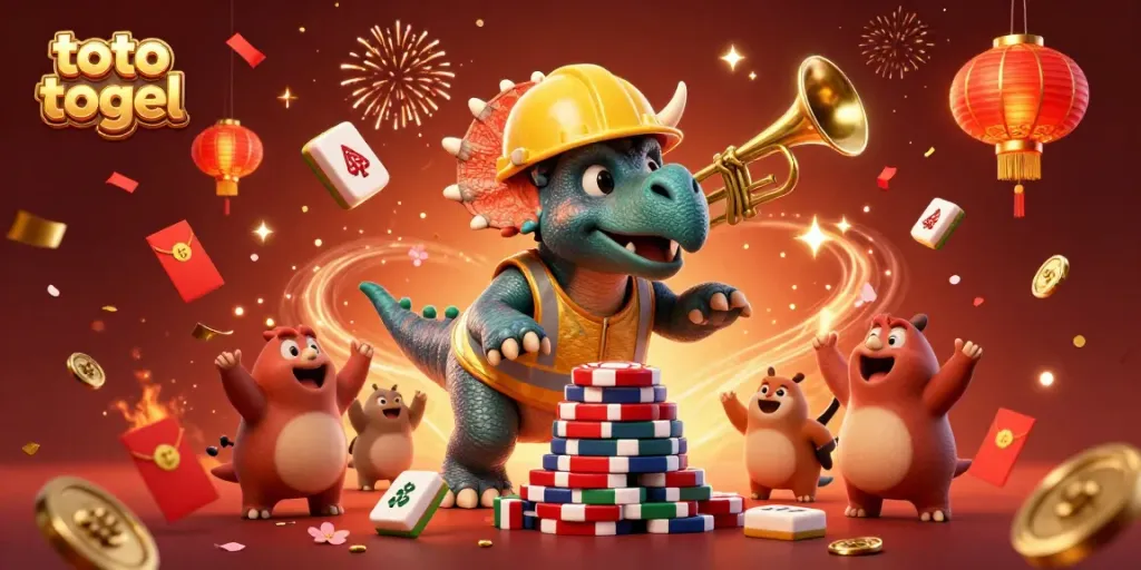 Ulasan menarik tentang toto togel dengan ilustrasi 3D yang meriah dan elemen kasino